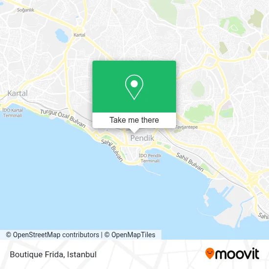 Boutique Frida map