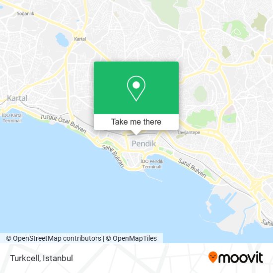 Turkcell map