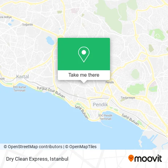 Dry Clean Express map