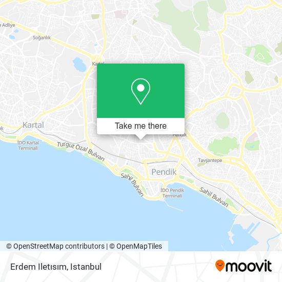 Erdem Iletısım map