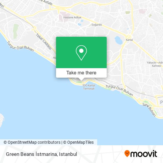 Green Beans İstmarina map