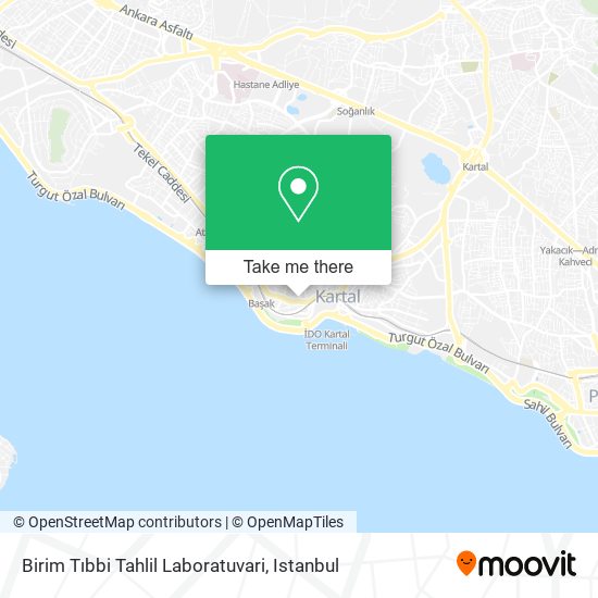 Birim Tıbbi Tahlil Laboratuvari map