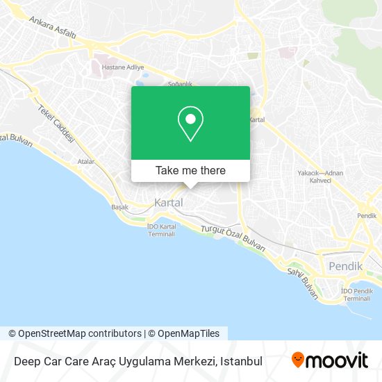 Deep Car Care Araç Uygulama Merkezi map