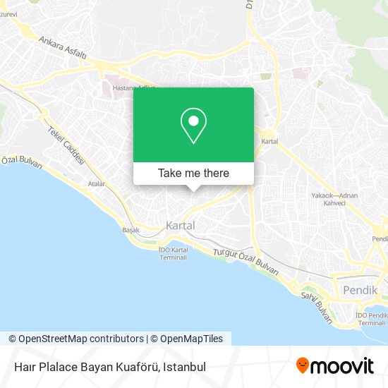 Haır Plalace Bayan Kuaförü map