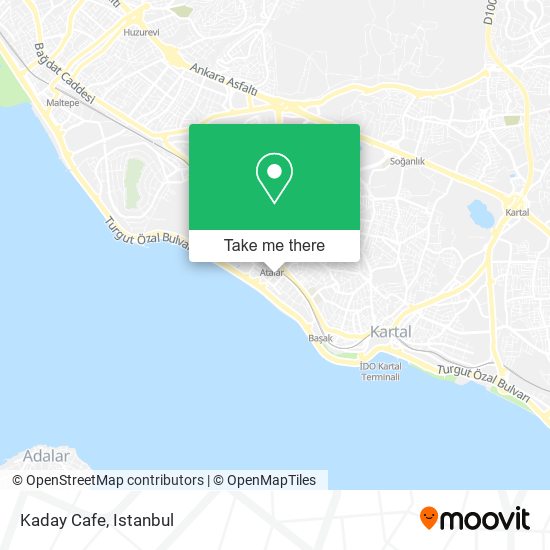 Kaday Cafe map