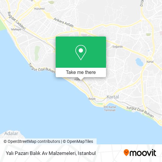 Yalı Pazarı Balık Av Malzemeleri map