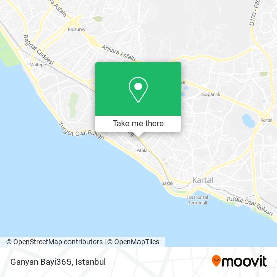 Ganyan Bayi365 map