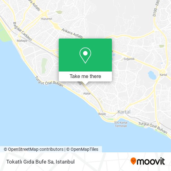 Tokatlı Gıda Bufe Sa map