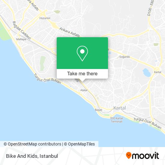 Bike And Kids map