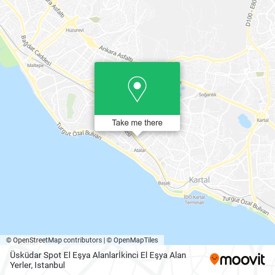 Üsküdar Spot El Eşya Alanlarİkinci El Eşya Alan Yerler map