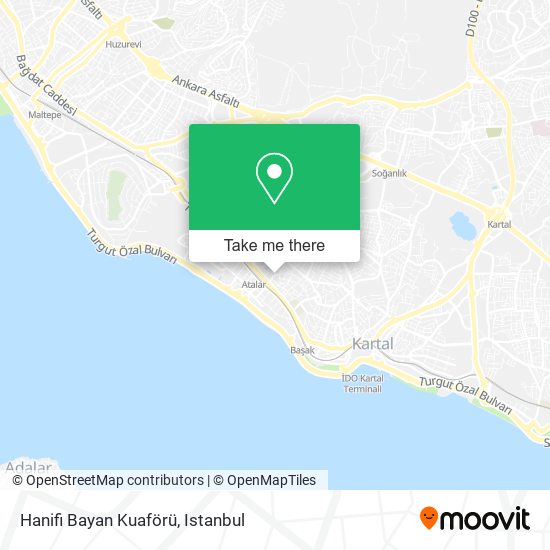 Hanifi Bayan Kuaförü map