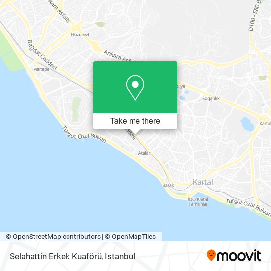 Selahattin Erkek Kuaförü map