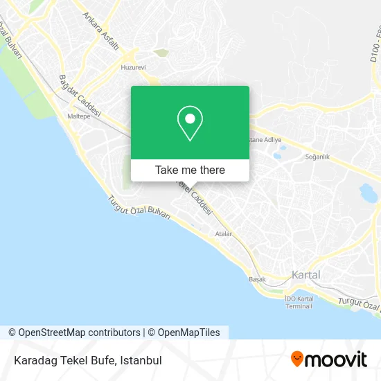 Karadag Tekel Bufe map