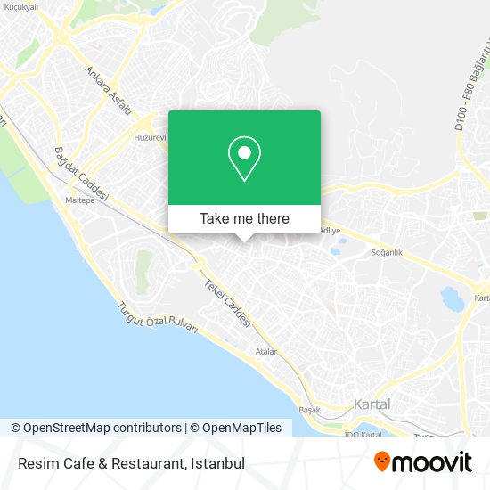 Resim Cafe & Restaurant map