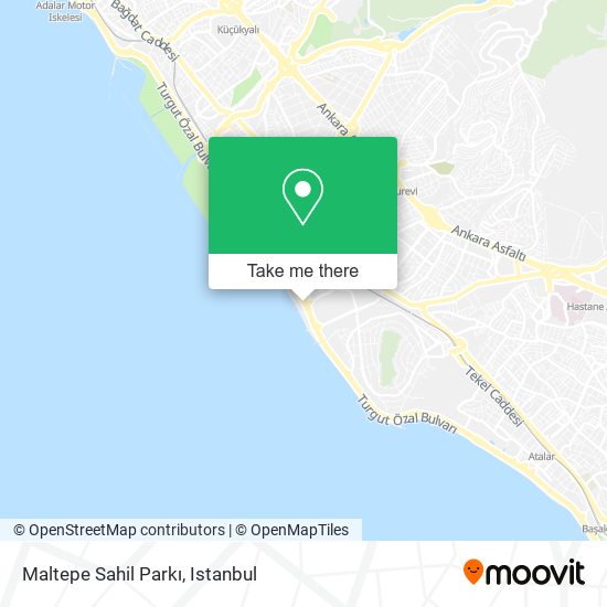 Maltepe Sahil Parkı map