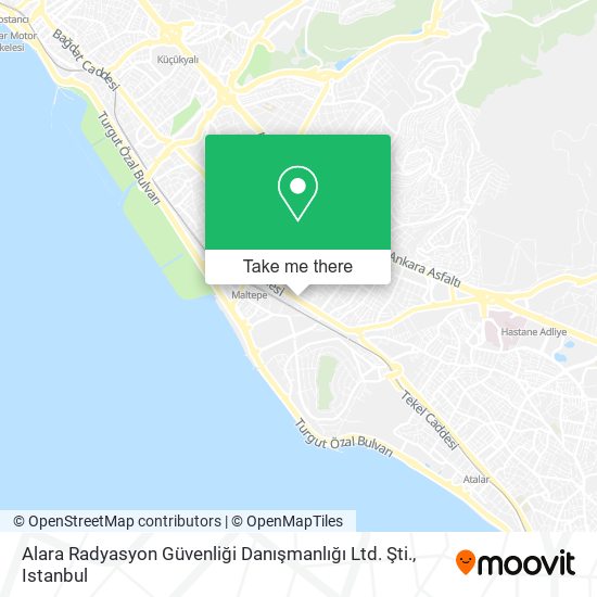 Alara Radyasyon Güvenliği Danışmanlığı Ltd. Şti. map