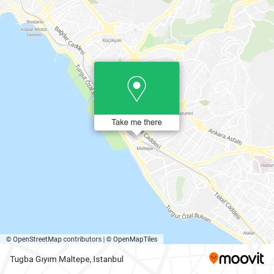 Tugba Gıyım Maltepe map