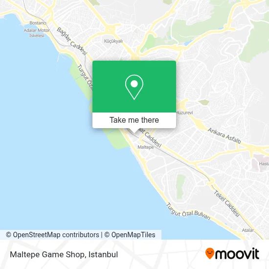 Maltepe Game Shop map