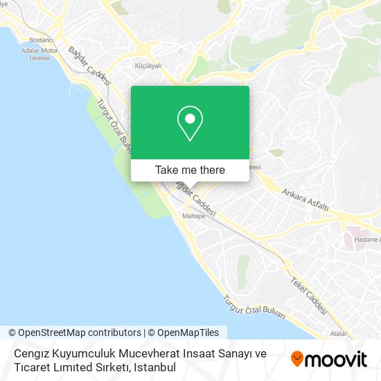 Cengız Kuyumculuk Mucevherat Insaat Sanayı ve Tıcaret Lımıted Sırketı map