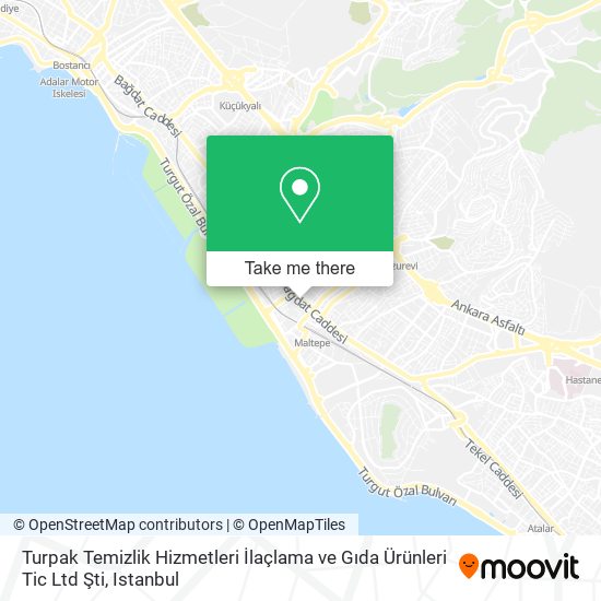 Turpak Temizlik Hizmetleri İlaçlama ve Gıda Ürünleri Tic Ltd Şti map