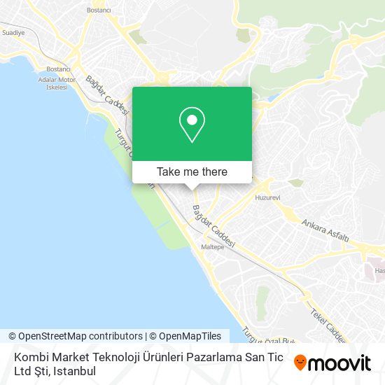 Kombi Market Teknoloji Ürünleri Pazarlama San Tic Ltd Şti map