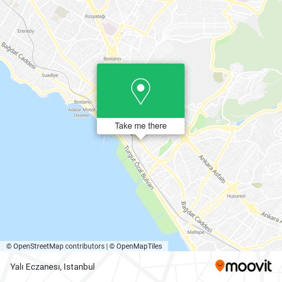 Yalı Eczanesı map