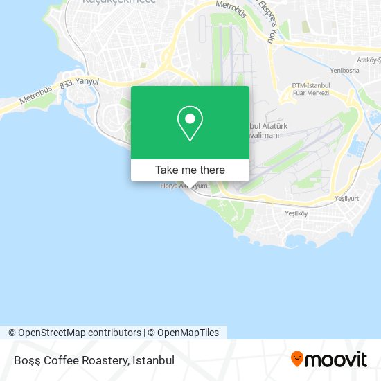 Boşş Coffee Roastery map