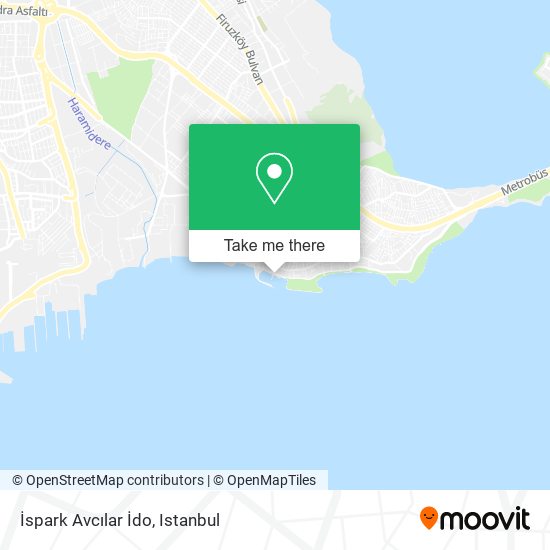 İspark Avcılar İdo map