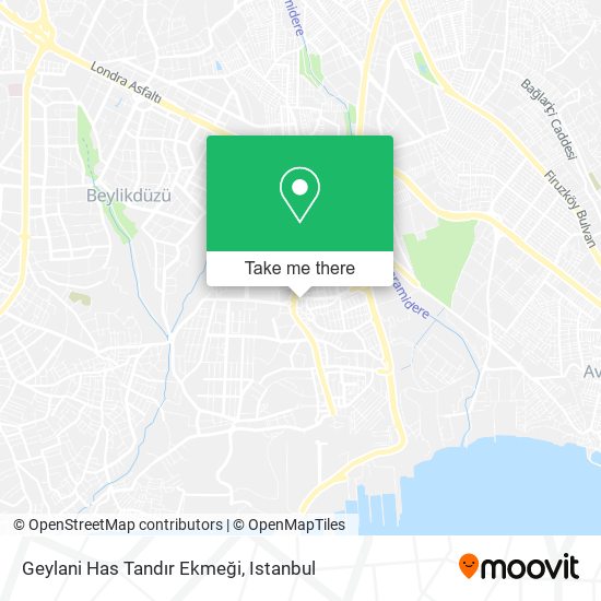Geylani Has Tandır Ekmeği map