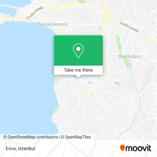 Evce map