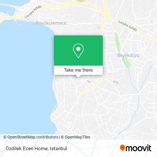 Özdilek Ecen Home map