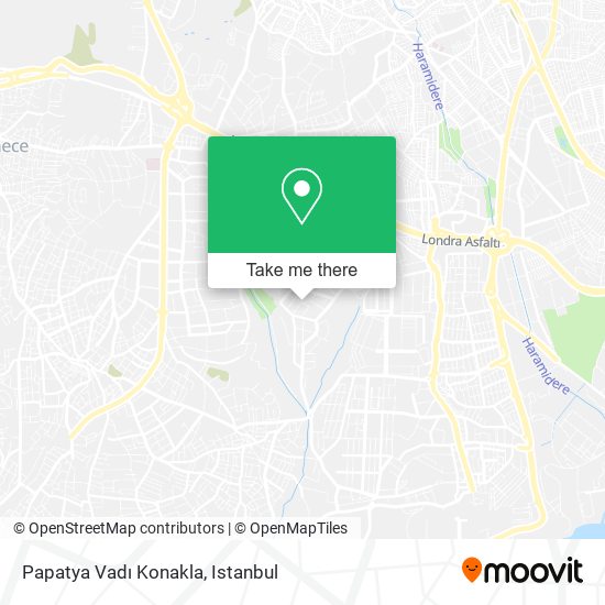Papatya Vadı Konakla map