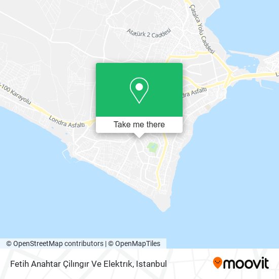 Fetih Anahtar Çilıngır Ve Elektrık map