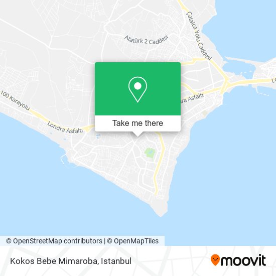 Kokos Bebe Mimaroba map