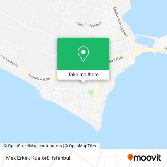 Mex Erkek Kuaförü map