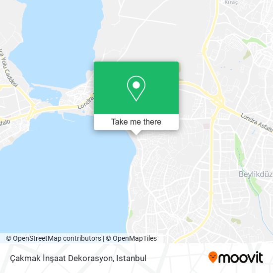Çakmak İnşaat Dekorasyon map