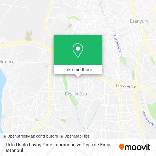 Urfa Usulü Lavaş Pide Lahmacun ve Pişirme Fırını map
