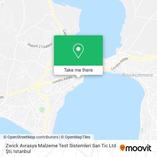 Zwick Avrasya Malzeme Test Sistemleri San Tic Ltd Şti map