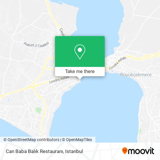 Can Baba Balık Restauranı map