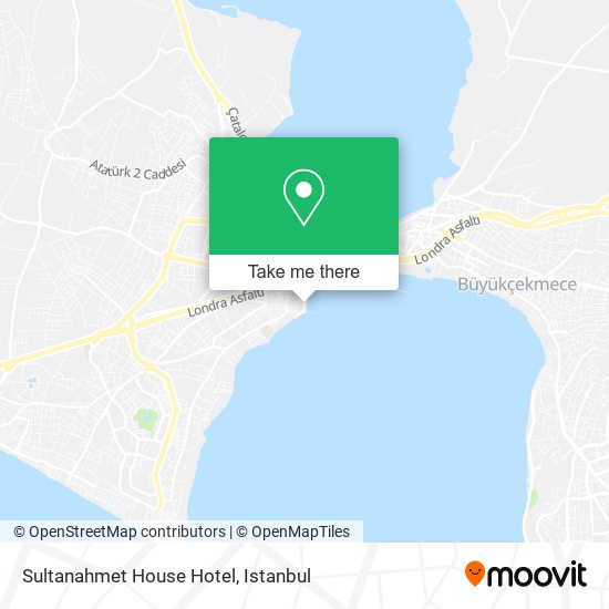 Sultanahmet House Hotel map