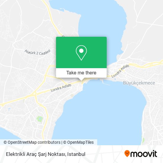 Elektrikli Araç Şarj Noktası map