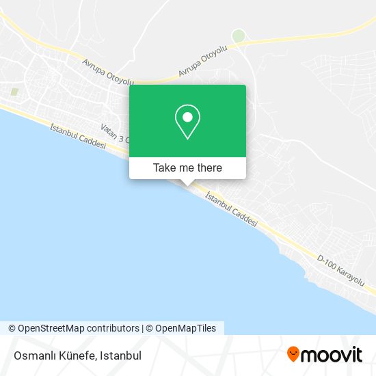 Osmanlı Künefe map