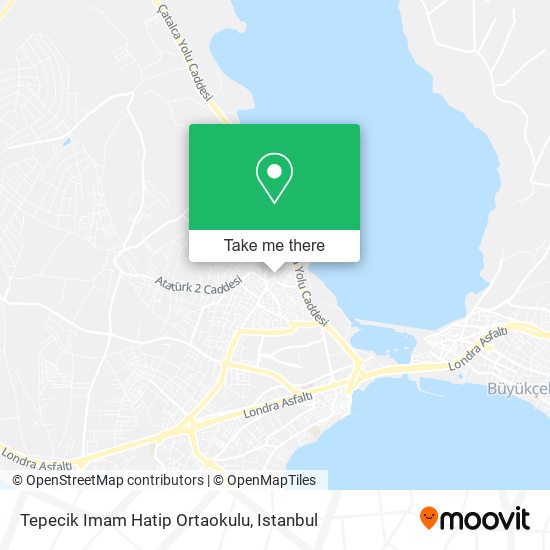 Tepecik Imam Hatip Ortaokulu map