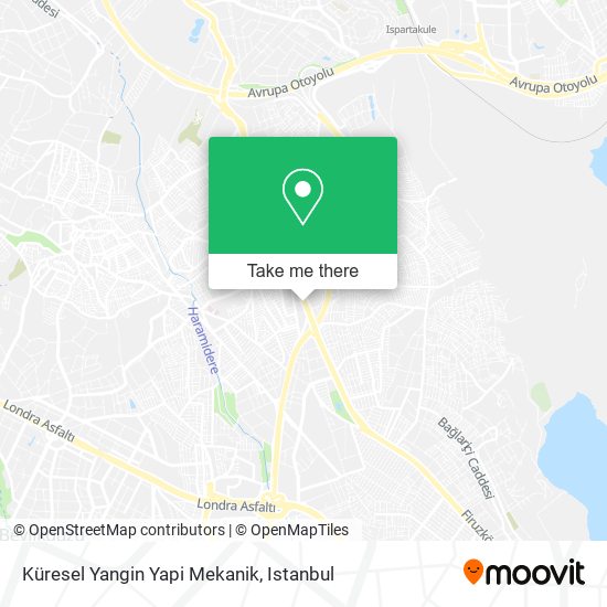 Küresel Yangin Yapi Mekanik map