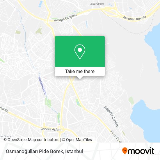 Osmanoğulları Pide Börek map