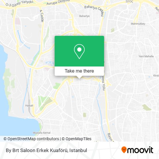 By Brt Saloon Erkek Kuaförü map