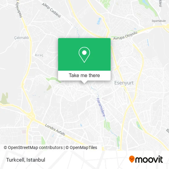 Turkcell map