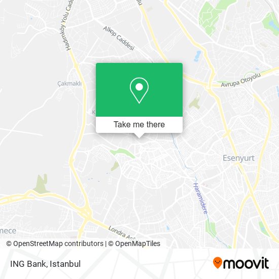 ING Bank map