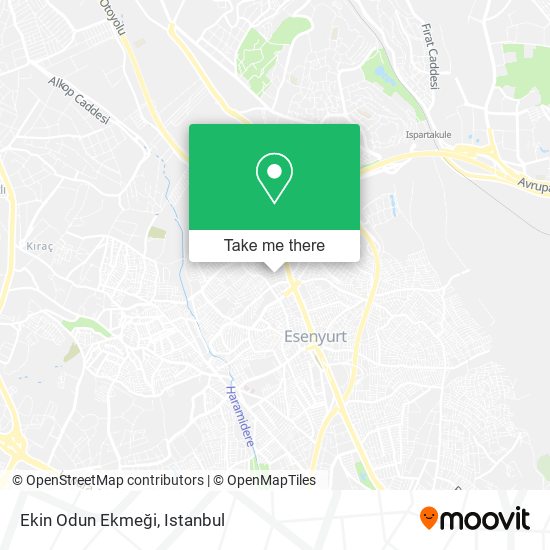 Ekin Odun Ekmeği map