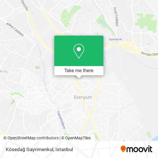 Kösedağ Gayrimenkul map